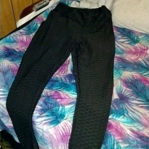 Women's black leggings